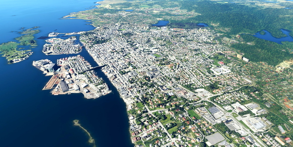 Haugesund - Norway - for Microsoft Flight Simulator