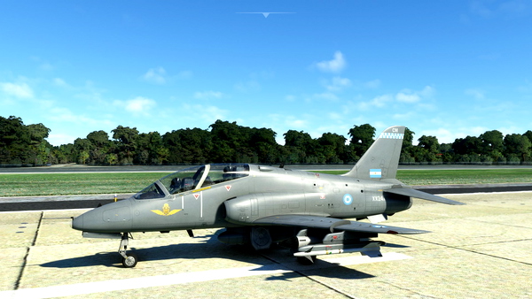 HAWK T1 Fuerza Aérea Argentina - for Microsoft Flight Simulator