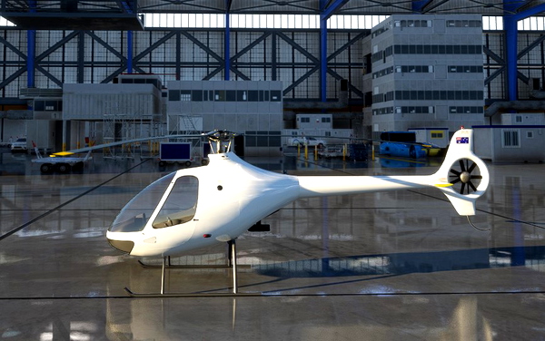 HCG Cabri G2 Civilian Gloss White - for Microsoft Flight Simulator