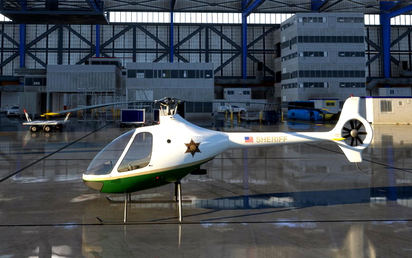 HCG Cabri G2 County Sheriff (Fictional) - for Microsoft Flight Simulator