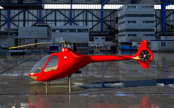 HCG Cabri G2 Gloss Red Paint - for Microsoft Flight Simulator