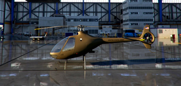 HCG Cabri G2 US Army Livery (Fictional) - for Microsoft Flight Simulator