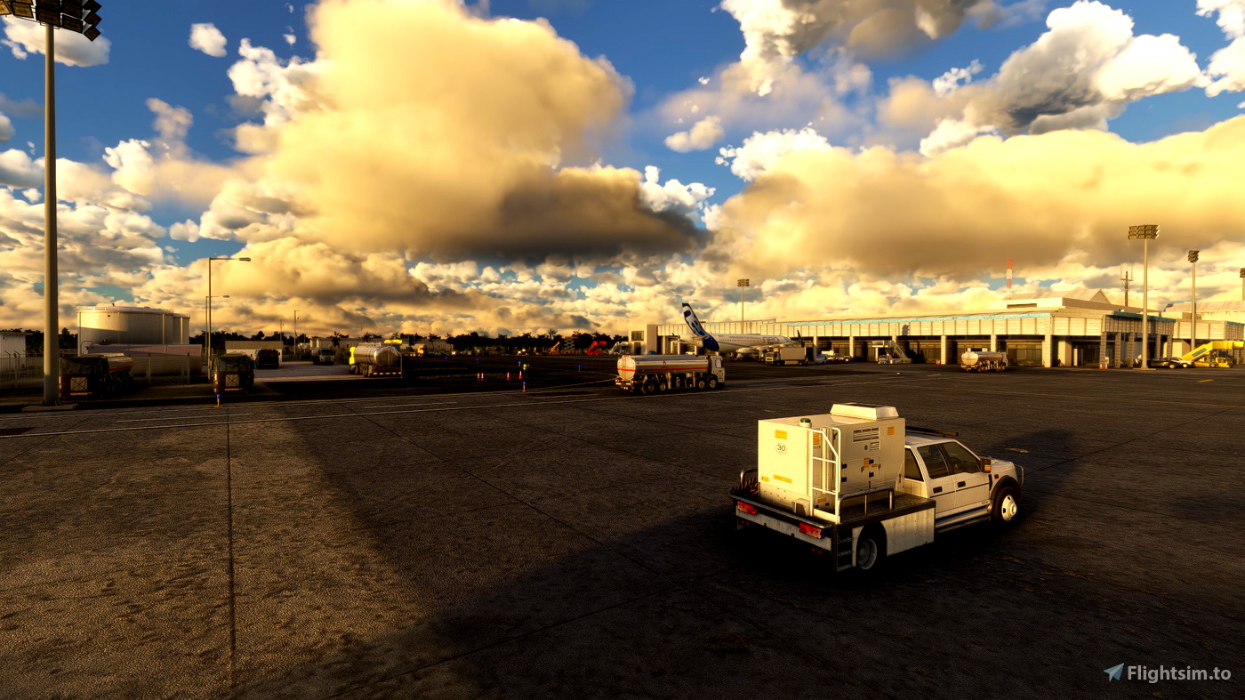 Henry E. Rohlsen International Airport (TISX) Updated Scenery Project