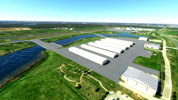 Houston area airport improvement pack Vol1 - for Microsoft Flight Simulator