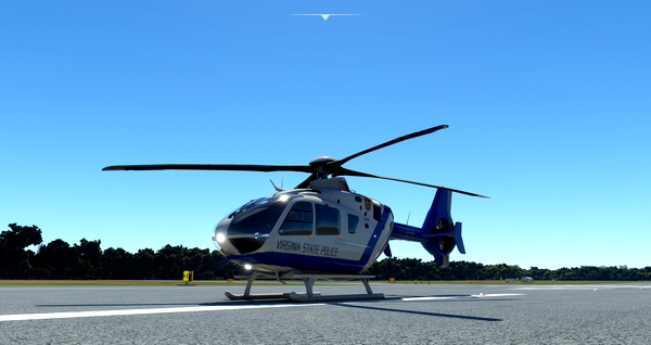 HPG H135 Virginia State Police Livery - for Microsoft Flight Simulator