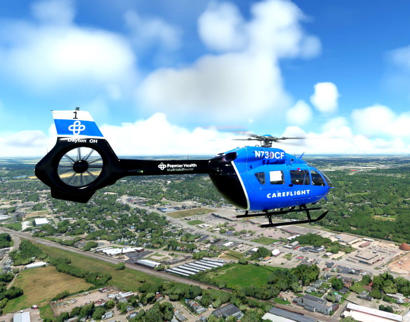 45 Minute Helicopter Flight Simulator for One at Deeside Flight