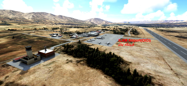 ILAM airport ( OICI) فرودگاه ایلام - for Microsoft Flight Simulator