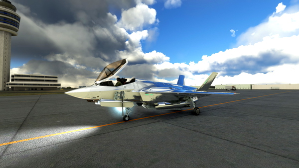 IndiaFoxtEcho F-35 Mirror livery with detail - for Microsoft Flight Simulator
