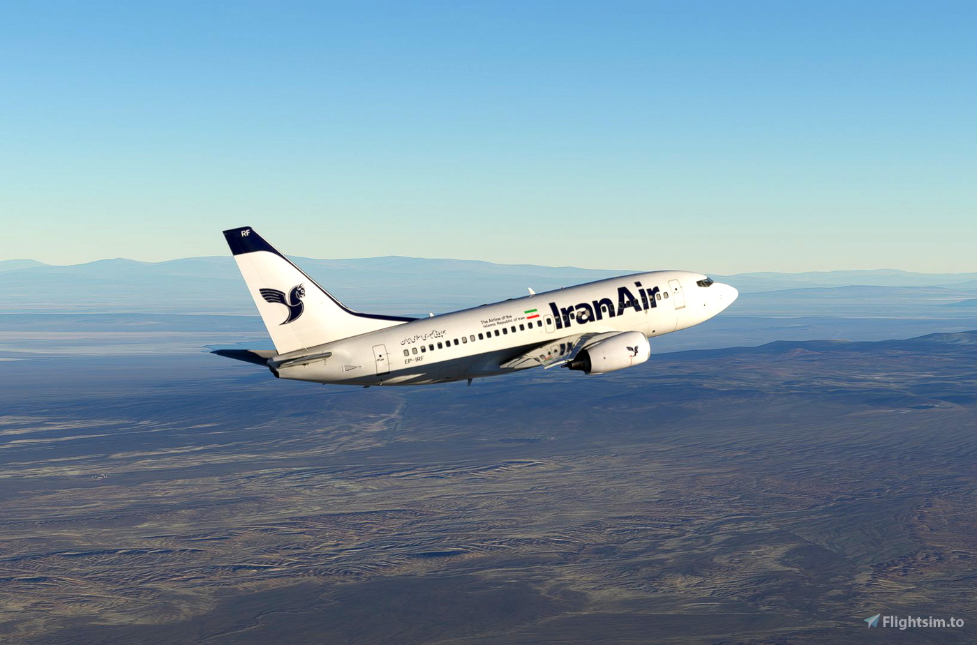 Iran Air (EP-IRF) Fictional PMDG Boeing 737-600 - 8K for Microsoft ...