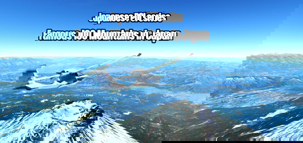Japanese POI series "Famous 100 Mountains in Japan" Ver. 0.2.1 - for Microsoft Flight Simulator