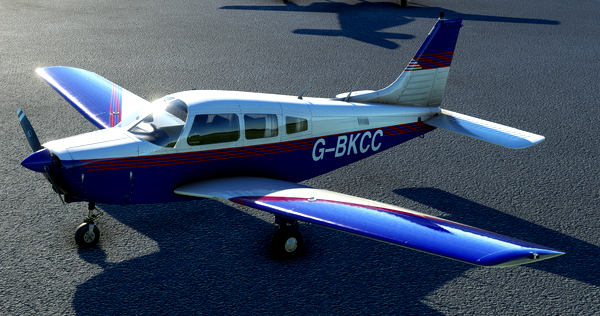 JF Warrior II Classic RWB and G-BKCC - for Microsoft Flight Simulator