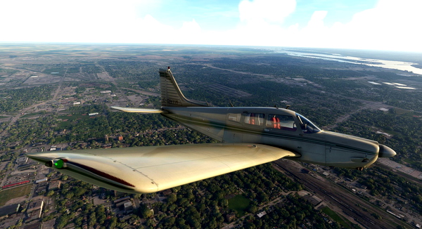 Just Flight P28R Arrow III - C-GHYM - for Microsoft Flight Simulator