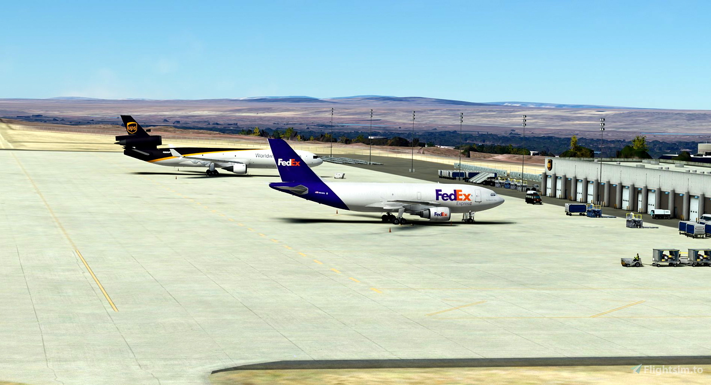 KABQ Static Aircraft for Microsoft Flight Simulator MSFS