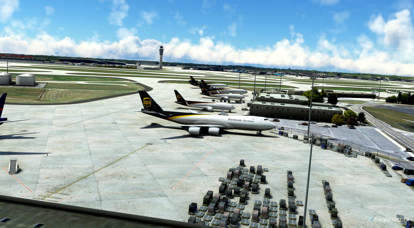 KATL Static Aircraft for Microsoft Flight Simulator | MSFS