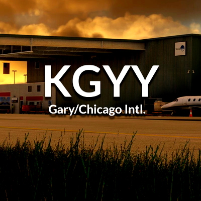 KGYY - Gary/Chicago International Airport - for Microsoft Flight Simulator