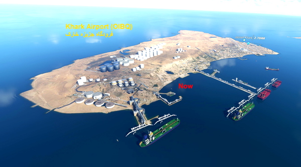 Khark airport ( OIBQ) فرودگاه جزیره زیبای خارک - for Microsoft Flight Simulator