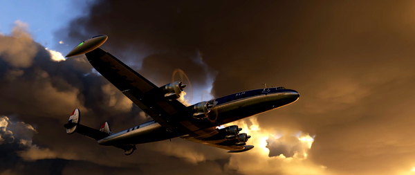 KLM Super Constellation The Flying Dutchman - for Microsoft Flight Simulator