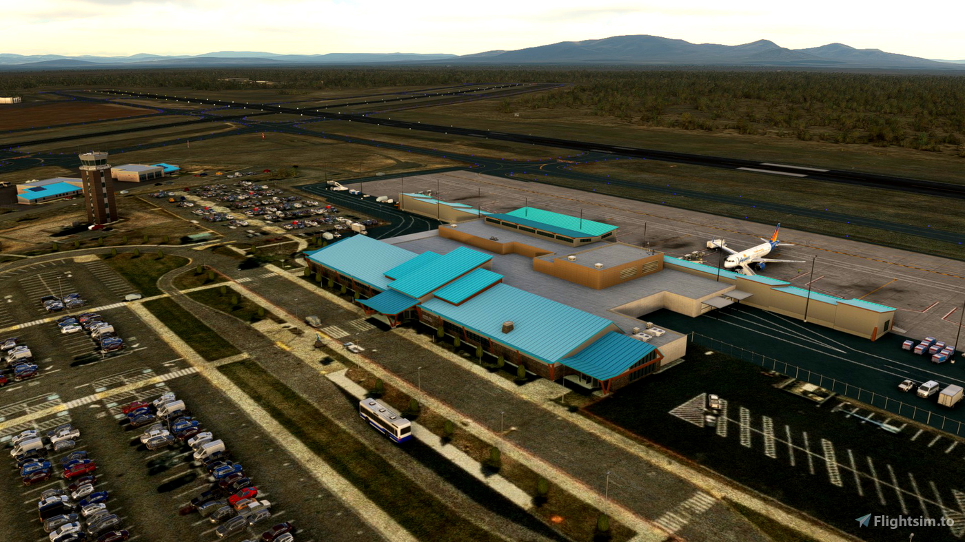 KRDM - Roberts Field - Redmond Municipal Airport for Microsoft Flight
