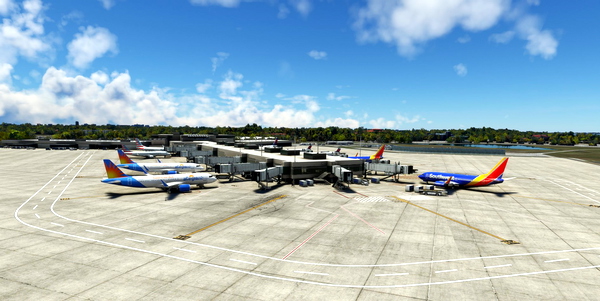KSRQ Static Aircraft - for Microsoft Flight Simulator