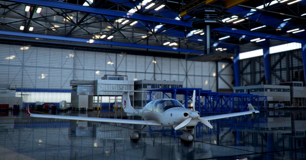 L3 Commercial Aviation Da40NG (G-CTSF) - for Microsoft Flight Simulator