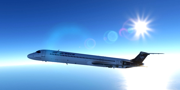 Leonardo Fly the Maddog X - MD82 - Air Greece Livery - for Microsoft Flight Simulator