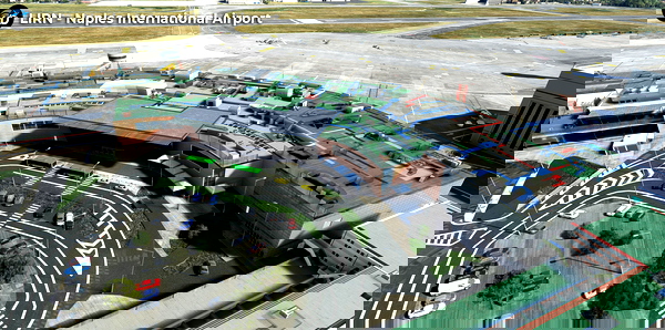 LIRN - Naples International Airport  Microsoft Flight Simulator