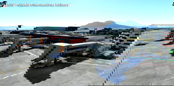 LIRN - Naples International Airport  Microsoft Flight Simulator