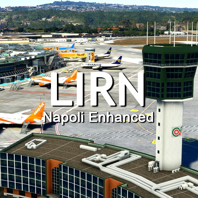 LIRN Napoli enhanced (AIG Static + Lights fix) - for Microsoft Flight Simulator
