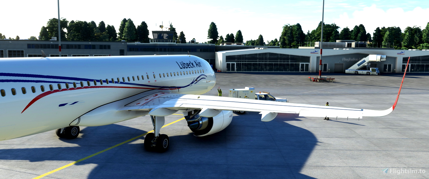 Livery FBW A32NX Lübeck Air for Microsoft Flight Simulator | MSFS