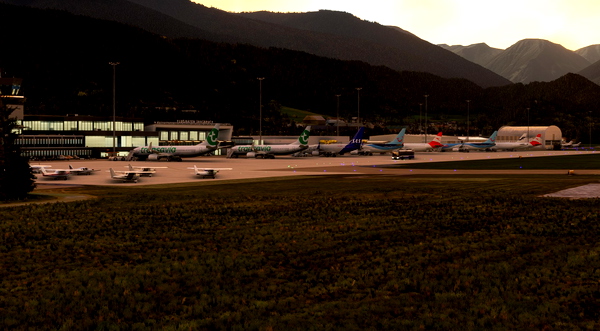 LOWI Static Aircraft - for Microsoft Flight Simulator