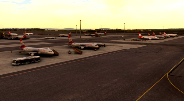 LOWW Static Aircraft - for Microsoft Flight Simulator