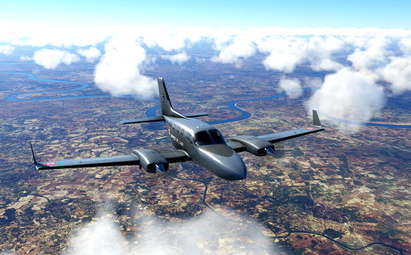 MF_C414A_FAF - for Microsoft Flight Simulator