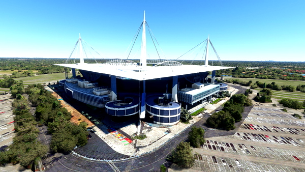 Miami Hard Rock Stadium, Miami Dolphins, Florida, USA - for Microsoft Flight Simulator