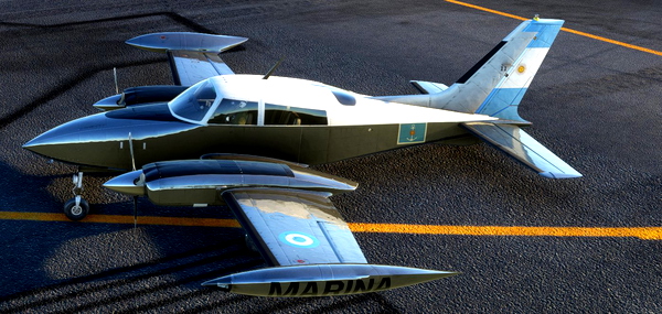 Milviz 310R Armada Argentina - for Microsoft Flight Simulator