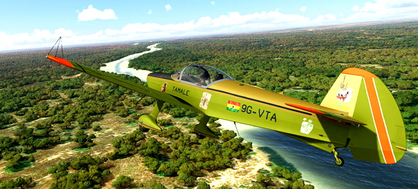 Mudry Cap10 9G-VTA Tamale Ghana v2-2 - for Microsoft Flight Simulator
