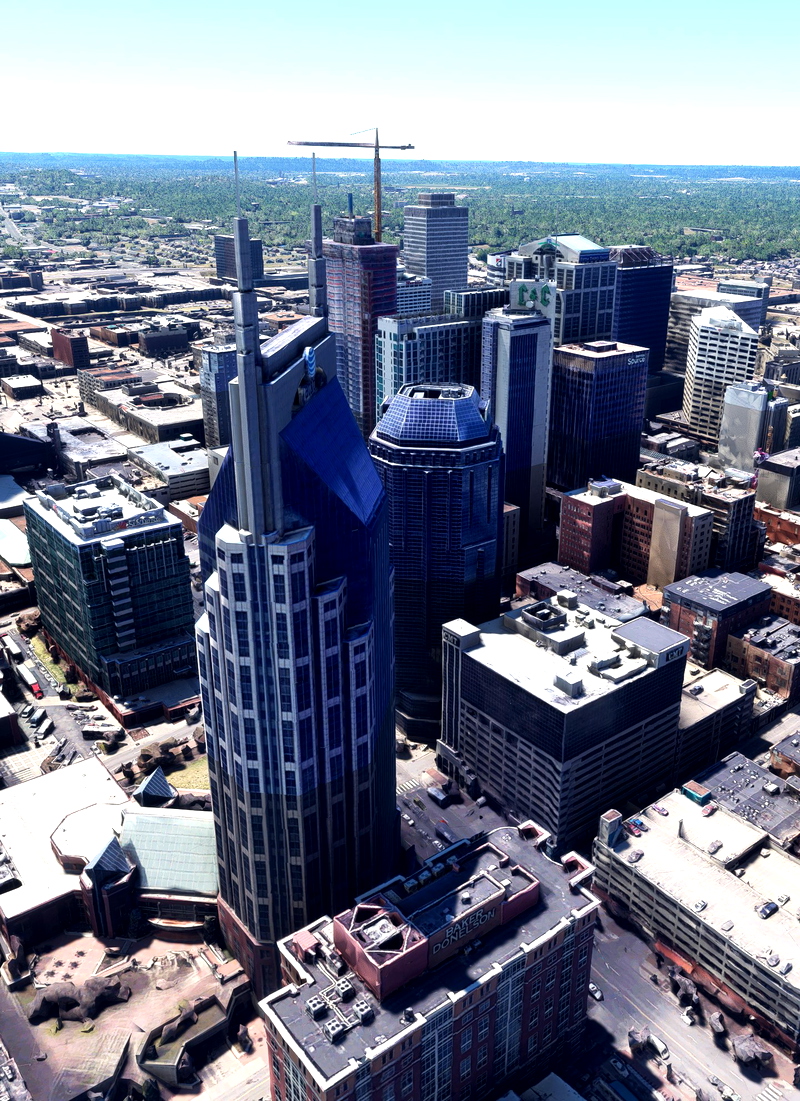 Nashville TN USA for Microsoft Flight Simulator MSFS