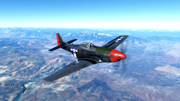North American Aviation P-51 Top Gun: Maverick (Aeroplane Heaven P-51D) - for Microsoft Flight Simulator
