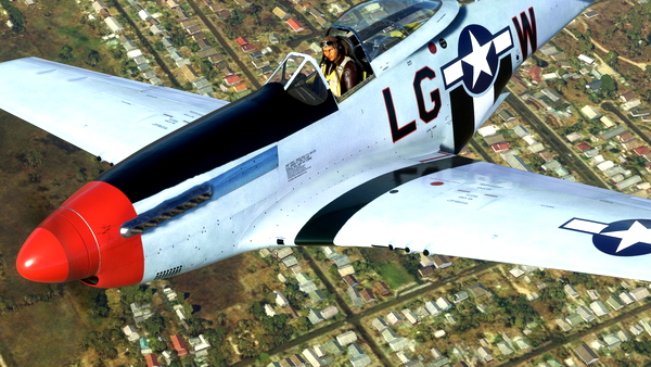 North American P-51K Mustang Owned by Tom Cruise - for Microsoft Flight Simulator