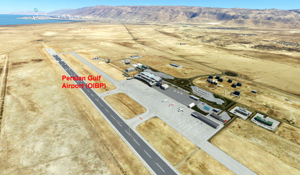Persian Gulf airport ( OIBP) فرودگاه خلیج فارسی - for Microsoft Flight Simulator