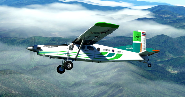 Pilatus PC-6 KASET 1311 - for Microsoft Flight Simulator