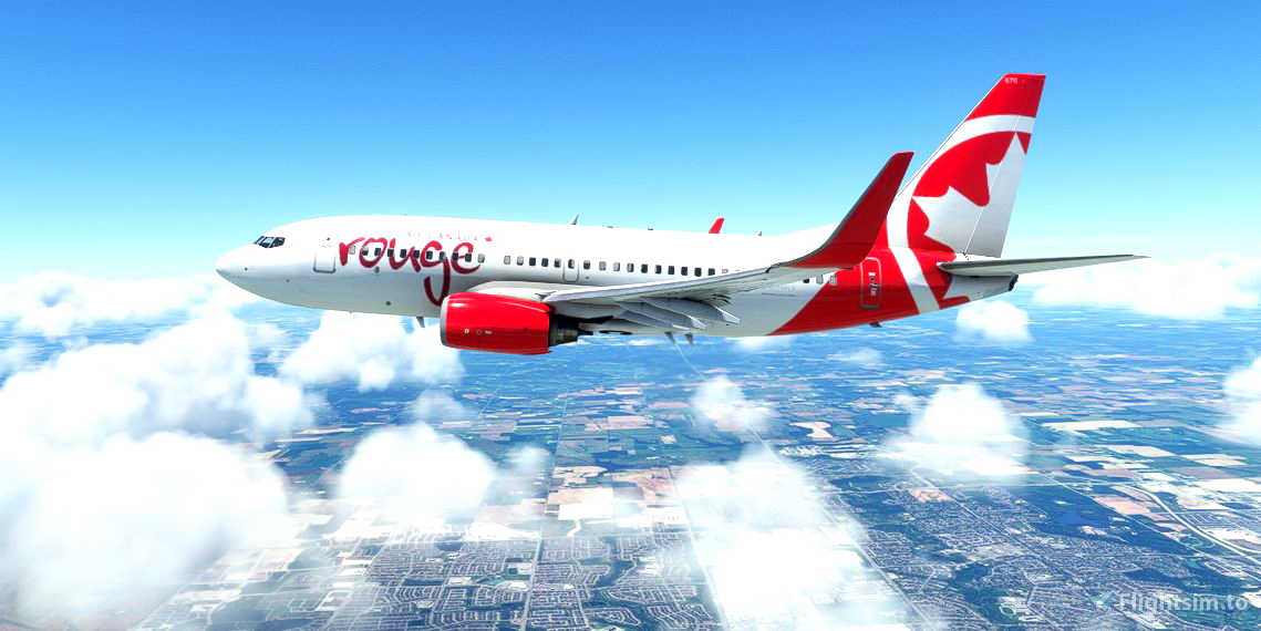 PMDG 737-700 - Air Canada Rouge [Fictional for Microsoft Flight ...