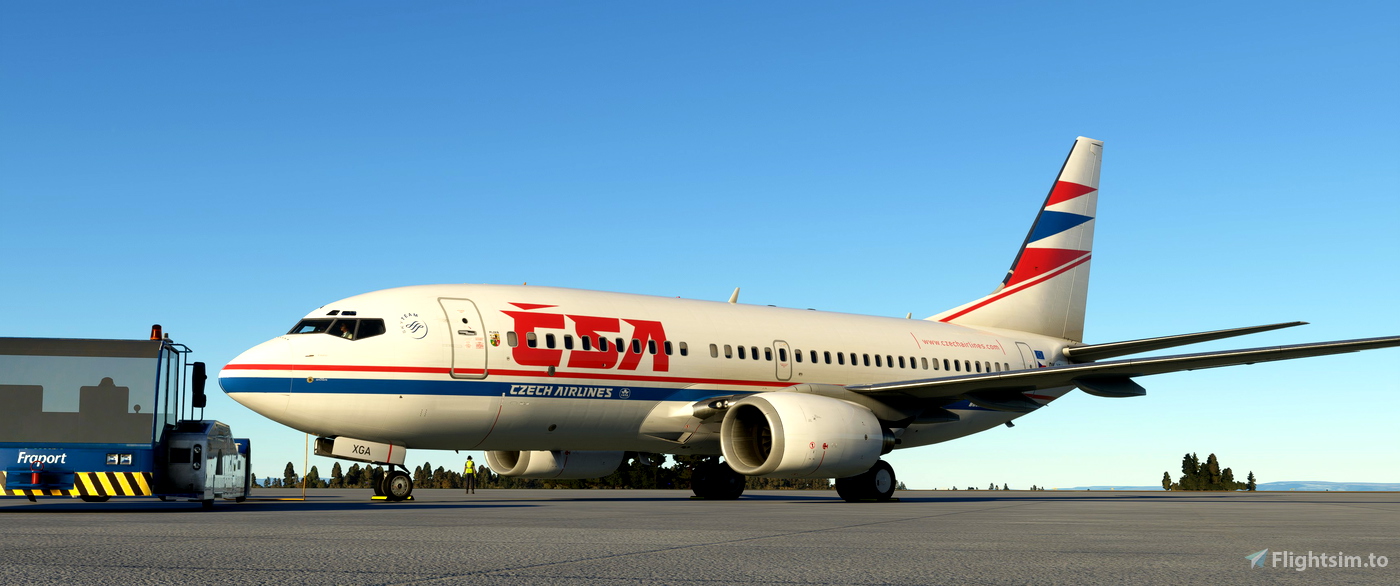 PMDG 737-700 Czech livery pack for Microsoft Flight Simulator | MSFS