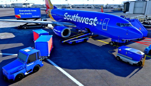 PMDG 737-700 Ground Handling Southwest Airlines - for Microsoft Flight Simulator