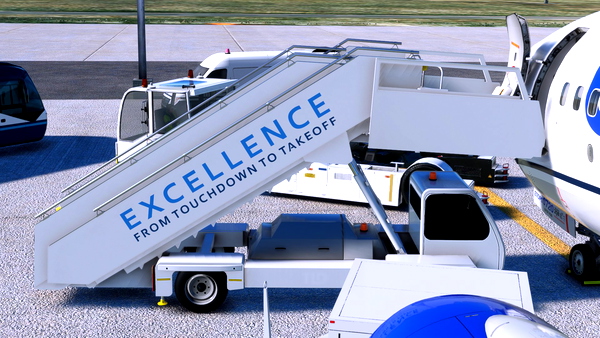 PMDG 737 Ground Services - Menzies Excellence - for Microsoft Flight Simulator