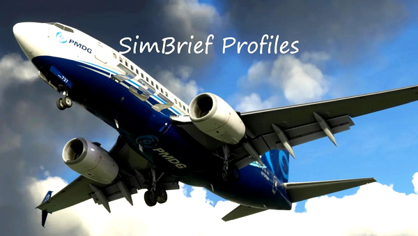 PMDG 737NG SimBrief Profiles - for Microsoft Flight Simulator