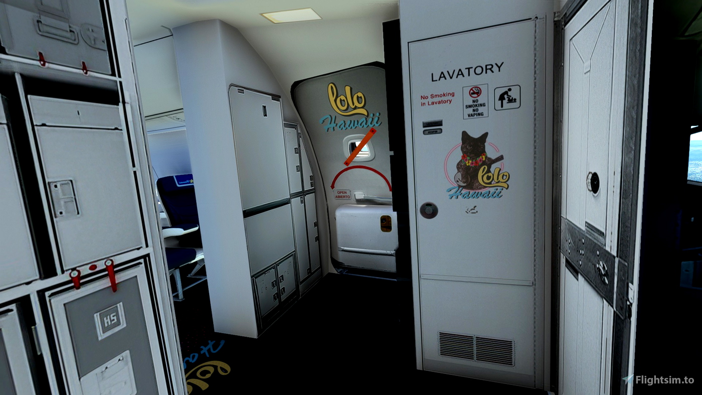 PMDG Boeing 737700 Lolo Hawaii 4K Drag and drop 对于 Microsoft