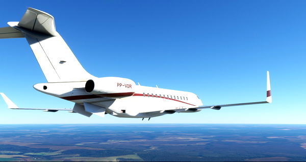 PP-VDR | Bombardier Global 6000 | 8K Resolution - for Microsoft Flight Simulator