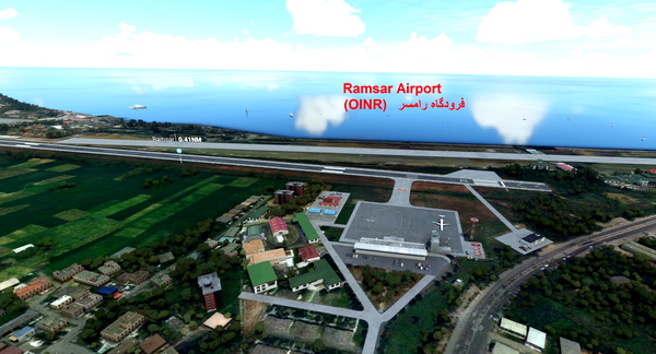 Ramsar airport ( OINR ) فرودگاه رامسر - for Microsoft Flight Simulator