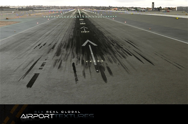 REX Real Global Airport Textures Microsoft Flight Simulator