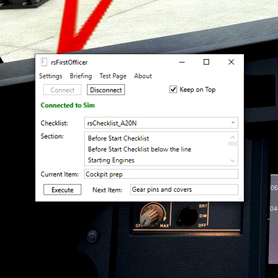rsFirstOfficer - for Microsoft Flight Simulator